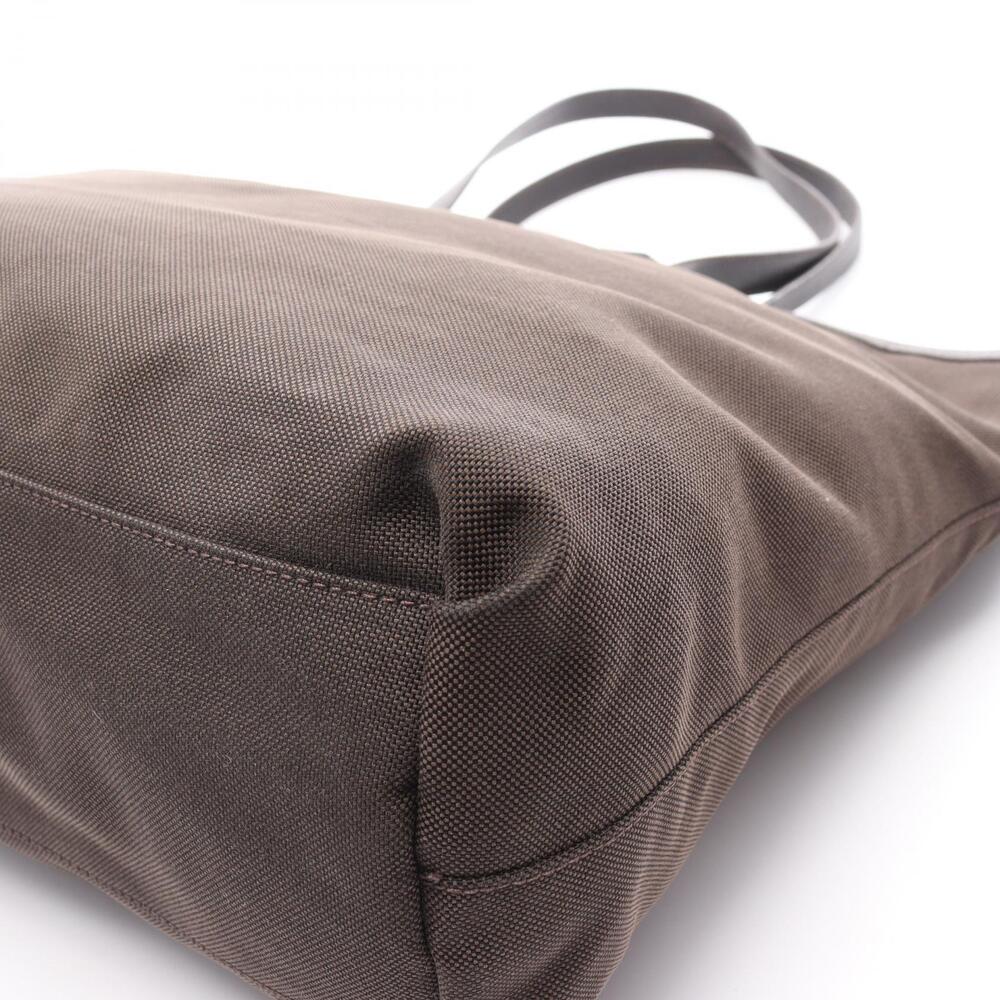 Bulk Prada Tote Bag Canvas Leather Brown View 6